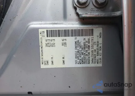 2009 Nissan Altima 2.5 S from USA, damaged, VIN 1N4AL21EX9C101291
